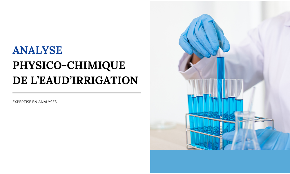 Analyse Physico-Chimique de l’Eau d’Irrigation